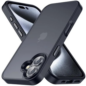 Yriklso iPhone 16 Case, Shockproof Military Grade Drop Protection, Hard Back Slim Cover, Black Yriklso iPhone 16 Case, Shockproof Military Grade Drop Protection, Hard Back Slim Cover, Black