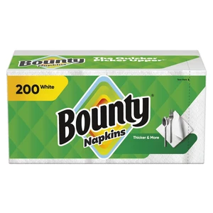 Bounty Paper Napkins, White, 200 Count, Packaging May Vary Bounty Paper Napkins, White, 200 Count, Packaging May Vary