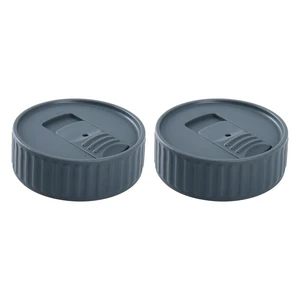 Mainstays BPA-Free Wide Mouth Mason Jar Drinking Lid, Set of 2 Mainstays BPA-Free Wide Mouth Mason Jar Drinking Lid, Set of 2