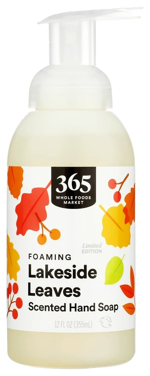 12 Fl Oz 365 by Whole Foods Market Foaming Hand Soap Lakeside Leaves 12 Fl Oz 365 by Whole Foods Market Foaming Hand Soap Lakeside Leaves