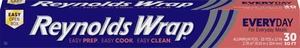 Reynolds Wrap Everyday Strength Aluminum Foil Roll, 12 Inch Wide, 30 Sq Ft Reynolds Wrap Everyday Strength Aluminum Foil Roll, 12 Inch Wide, 30 Sq Ft