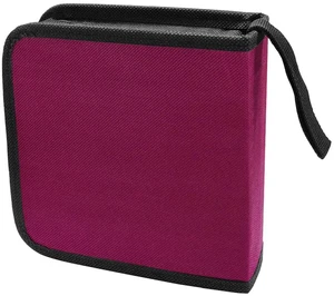 40 Capacity DVD Disc Storage Binder Wallet Car CD Case Purple 40 Capacity DVD Disc Storage Binder Wallet Car CD Case Purple