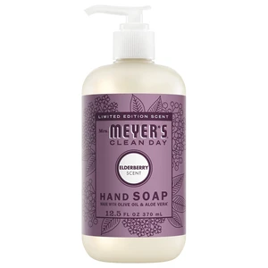 Mrs. Meyer's Clean Day Hand Soap, Elderberry Scent, 12.5Fl Oz Bottle Mrs. Meyer's Clean Day Hand Soap, Elderberry Scent, 12.5Fl Oz Bottle