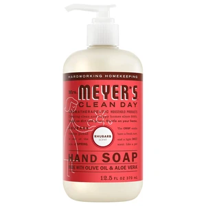 MRS. MEYER'S CLEAN DAY Hand Soap, Rhubarb Scent, 12.5 Fl Oz Bottle MRS. MEYER'S CLEAN DAY Hand Soap, Rhubarb Scent, 12.5 Fl Oz Bottle