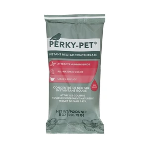 Perky-Pet Hummingbird Nectar Concentrate for Hummingbird Feeders - 8 oz Powder - Makes 48 fl oz Nectar - 240SF - Attract and Feed Humming Birds Perky-Pet Hummingbird Nectar Concentrate for Hummingbird Feeders - 8 oz Powder - Makes 48 fl oz Nectar - 240SF - Attract and Feed Humming Birds