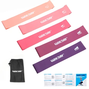 WIKDAY Resistance Bands for Working Out Exercise Loop Bands Workout Bands Set for Men Women Body Stretching, Crossfit Training, Home Workout, Physical Therapy, Booty Legs, Set of 5 WIKDAY Resistance Bands for Working Out Exercise Loop Bands Workout Bands Set for Men Women Body Stretching, Crossfit Training, Home Workout, Physical Therapy, Booty Legs, Set of 5