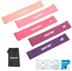 WIKDAY Resistance Bands for Working Out Exercise Loop Bands Workout Bands Set for Men Women Body Stretching, Crossfit Training, Home Workout, Physical Therapy, Booty Legs, Set of 5 WIKDAY Resistance Bands for Working Out Exercise Loop Bands Workout Bands Set for Men Women Body Stretching, Crossfit Training, Home Workout, Physical Therapy, Booty Legs, Set of 5