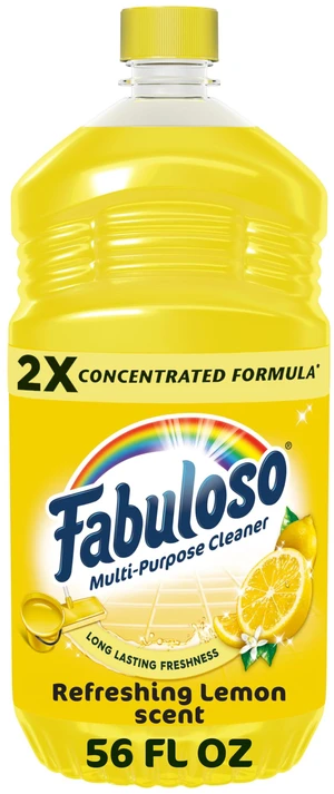Fabuloso 2X All-Purpose Cleaner, Refreshing Lemon Scent, 56 fl oz Fabuloso 2X All-Purpose Cleaner, Refreshing Lemon Scent, 56 fl oz