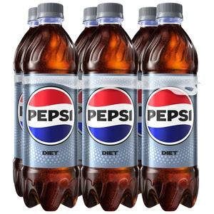 Diet Pepsi Cola Soda 16.9Fl Oz 6Pack Bottles Diet Pepsi Cola Soda 16.9Fl Oz 6Pack Bottles