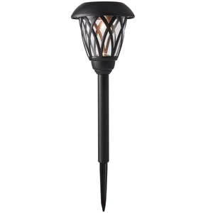 Mainstays Solar Powered Black Lattice LED Walkway Light with Glass Lens, 8 Lumens, 1 Light Mainstays Solar Powered Black Lattice LED Walkway Light with Glass Lens, 8 Lumens, 1 Light