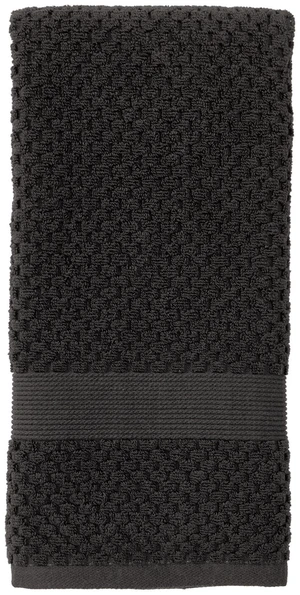 Better Homes & Gardens Signature Soft Cotton Popcorn Textured Hand Towel, Grey Shadow Better Homes & Gardens Signature Soft Cotton Popcorn Textured Hand Towel, Grey Shadow