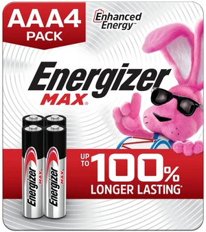 Energizer MAX AAA Alkaline Batteries (4 Pack) Energizer MAX AAA Alkaline Batteries (4 Pack)