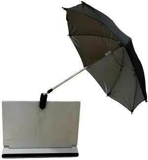 Daocaorenix Laptop Sun Shade Umbrella with Clamp, 50cm Anti-Glare Screen Shade Reduces Glare & Reflections Daocaorenix Laptop Sun Shade Umbrella with Clamp, 50cm Anti-Glare Screen Shade Reduces Glare & Reflections