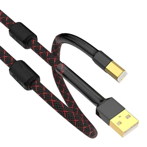Tertullus HiFi Audiophile USB Cable USB 2.0 Cable A to B High End Type A Male to Type B Male HiFi Data Transfer Digital Cable for DAC 6.56ft 2m Tertullus HiFi Audiophile USB Cable USB 2.0 Cable A to B High End Type A Male to Type B Male HiFi Data Transfer Digital Cable for DAC 6.56ft 2m