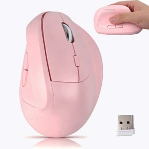 Ergonomic Mouse, Bluetooth Wireless Vertical Mouse,Rechargeable Silent Click,1600DPI, Comfortable Grip,for Office Home Use, PC Laptop Tablet Computer Mac Desktop Notebook -Reduce Wrist Pain(Pin Ergonomic Mouse, Bluetooth Wireless Vertical Mouse,Rechargeable Silent Click,1600DPI, Comfortable Grip,for Office Home Use, PC Laptop Tablet Computer Mac Desktop Notebook -Reduce Wrist Pain(Pin