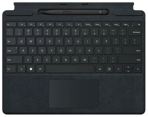 Microsoft Signature Keyboard with Slim Pen 2 for Surface Pro 8, 9 and X, Black Microsoft Signature Keyboard with Slim Pen 2 for Surface Pro 8, 9 and X, Black