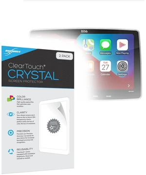 BoxWave Screen Protector Compatible with BOSS Audio BCPA9 - ClearTouch Crystal (2-Pack), HD Film Skin - Shields from Scratches BoxWave Screen Protector Compatible with BOSS Audio BCPA9 - ClearTouch Crystal (2-Pack), HD Film Skin - Shields from Scratches