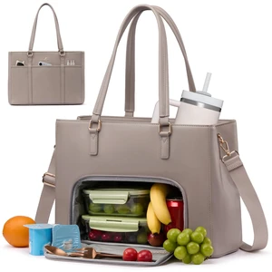 LOVEVOOK Lunch Bag for Women, Work Laptop Tote Bag with Lunch Compartment LOVEVOOK Lunch Bag for Women, Work Laptop Tote Bag with Lunch Compartment