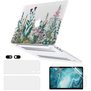 iDonzon Case for MacBook Air 13 inch M1 A2337 A2179 A1932 2022-2018 Release, Matte Clear Hard Cover & Transparent Keyboard Cover & Screen Protector Compatible with Mac Air 13.3 Touch ID, Flowers iDonzon Case for MacBook Air 13 inch M1 A2337 A2179 A1932 2022-2018 Release, Matte Clear Hard Cover & Transparent Keyboard Cover & Screen Protector Compatible with Mac Air 13.3 Touch ID, Flowers