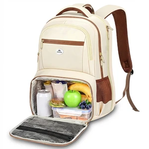 MATEIN Backpack Lunch Bag for Women, Cute Teacher Insulated Cooler Backpack MATEIN Backpack Lunch Bag for Women, Cute Teacher Insulated Cooler Backpack