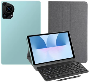 Android Tablet,10.1inch Tablet PC with Keyboard & Cases, 8-Core CPU, T860 GPU, 3GB+128GB(TF 256G), 4G LTE Dual SIM, BT5.0, GPS, WiFi 5, Face Unlock, Dual Cameras, 5000mAh Battery (Green, G2) Android Tablet,10.1inch Tablet PC with Keyboard & Cases, 8-Core CPU, T860 GPU, 3GB+128GB(TF 256G), 4G LTE Dual SIM, BT5.0, GPS, WiFi 5, Face Unlock, Dual Cameras, 5000mAh Battery (Green, G2)