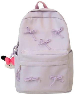 KAOBIO 2026 Trendy Cute Bowknot Backpack for Women Laptop Daypack Y2k Preppy Aesthetic Backpack Kawaii Coquette Backpack (Purple) KAOBIO 2026 Trendy Cute Bowknot Backpack for Women Laptop Daypack Y2k Preppy Aesthetic Backpack Kawaii Coquette Backpack (Purple)