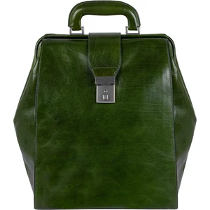 Time Resistance Leather Backpack for Men and Women - Business Rucksack Laptop Bag (Green) Time Resistance Leather Backpack for Men and Women - Business Rucksack Laptop Bag (Green)