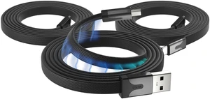 Statik MagStack Slim USB A to C Flat Coil Magnetic Charging Cable, 27W Statik MagStack Slim USB A to C Flat Coil Magnetic Charging Cable, 27W