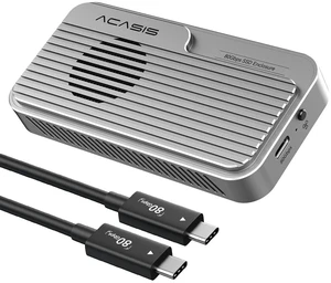 ACASIS 80Gbps M.2 NVMe SSD Enclosure, Thunderbolt 5 & USB4 V2.0 Compatible ACASIS 80Gbps M.2 NVMe SSD Enclosure, Thunderbolt 5 & USB4 V2.0 Compatible