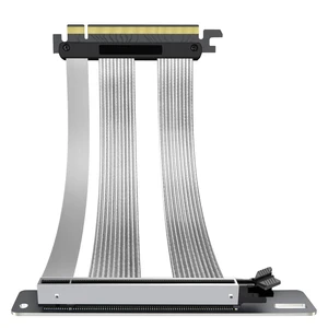 ConnBull PCIE 5.0 Riser Cable, Gen 5 GPU Graphics Card Extension Cable, PCI-E 16X 128GB/s Compatible with PCIE 4.0 and WRX80/ 90E, RTX4090, RX7900XTX, 200mm ConnBull PCIE 5.0 Riser Cable, Gen 5 GPU Graphics Card Extension Cable, PCI-E 16X 128GB/s Compatible with PCIE 4.0 and WRX80/ 90E, RTX4090, RX7900XTX, 200mm