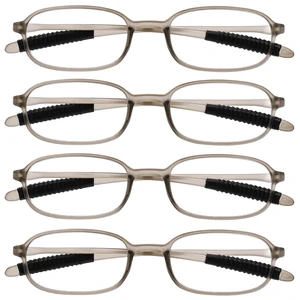 WEMOOTANTS 4 Packs 3.5 Narrow Reading Glasses for Women Men Blue Light Blocking Grey Readers 1.0 1.5 2.0 2.5 3.0 350 4.0 WEMOOTANTS 4 Packs 3.5 Narrow Reading Glasses for Women Men Blue Light Blocking Grey Readers 1.0 1.5 2.0 2.5 3.0 350 4.0