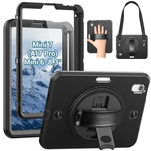 SEYMAC Case for iPad mini 7 (A17 Pro) /Mini 6 8.3 Inch, Black SEYMAC Case for iPad mini 7 (A17 Pro) /Mini 6 8.3 Inch, Black