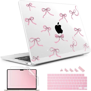 May Chen for M5 MacBook Air 13.6 Inch Case 2026 2025 2024-2022 Release M5 A3449 M4 A3240 M3 A3113 M2 A2681, Plastic Hard Shell Case for MacBook Air 13.6" with Retina Display, Star Bow May Chen for M5 MacBook Air 13.6 Inch Case 2026 2025 2024-2022 Release M5 A3449 M4 A3240 M3 A3113 M2 A2681, Plastic Hard Shell Case for MacBook Air 13.6" with Retina Display, Star Bow