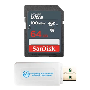 SanDisk 64GB UHS-I Ultra Memory Card for Trail Cameras SDSDUNR-064G-GN3IN SanDisk 64GB UHS-I Ultra Memory Card for Trail Cameras SDSDUNR-064G-GN3IN