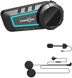FreedConn KY V2 Motorcycle Bluetooth 6.0 Headset, 2-Way Intercom, 1 Pack FreedConn KY V2 Motorcycle Bluetooth 6.0 Headset, 2-Way Intercom, 1 Pack