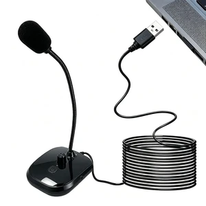 SEYUGOPTI USB Desktop Gooseneck Microphone, with Mute Button SEYUGOPTI USB Desktop Gooseneck Microphone, with Mute Button
