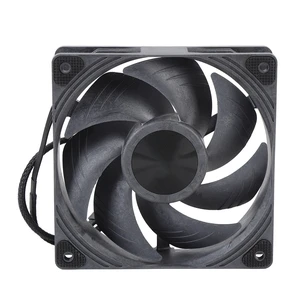 120mm Case Fan, 4pin PWM Silent Computer Fan, 3000RPM Double Ball Bearing Cooler Fan, Intelligent Temperature, 43.6dBA Low Noise 120mm Case Fan, 4pin PWM Silent Computer Fan, 3000RPM Double Ball Bearing Cooler Fan, Intelligent Temperature, 43.6dBA Low Noise