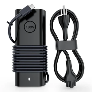 130w USB-c Laptop Charger Compatible with Dell Power Supply Cord 130w USB-c Laptop Charger Compatible with Dell Power Supply Cord