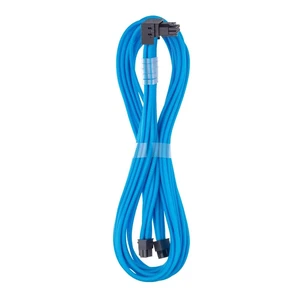 CableMod Pro ModMesh 12V-2x6 PCIe Cable for Corsair T5 (Lt Blue, 2x8p,90B) CableMod Pro ModMesh 12V-2x6 PCIe Cable for Corsair T5 (Lt Blue, 2x8p,90B)