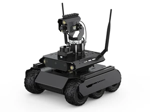 Waveshare UGV Rover ROS 2 Open-Source 6 Wheels 4WD AI Robot, Compatible with Jetson Orin Nano/NX, Dual Controllers, with Multi-Functional Driver Board and 360 Flexible Omnidirectional Pan-Tilt Waveshare UGV Rover ROS 2 Open-Source 6 Wheels 4WD AI Robot, Compatible with Jetson Orin Nano/NX, Dual Controllers, with Multi-Functional Driver Board and 360 Flexible Omnidirectional Pan-Tilt