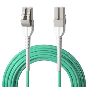OM3 LC to LC Armor Fiber Patch Cable, 30m/98ft Multimode Uniboot LC to LC Fiber Optic Cable, MMF, Duplex LC/UPC, 50/125m, Indoor Armored LSZH OM3 LC to LC Armor Fiber Patch Cable, 30m/98ft Multimode Uniboot LC to LC Fiber Optic Cable, MMF, Duplex LC/UPC, 50/125m, Indoor Armored LSZH