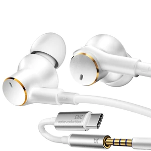 Wired Earphones Rich Bass Noise Canceling phone Calls Dual-Driver Earbuds Wired Earphones Rich Bass Noise Canceling phone Calls Dual-Driver Earbuds