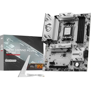 MSI B850 Gaming Plus WIFI6E Motherboard, ATX - Supports AMD Ryzen 9000/8000 / 7000 Processors, AM5 - DDR5 Memory Boost 8200+ MT/s (OC), PCIe 4.0 x16, M.2 Gen5, Wi-Fi 6E, 2.5G LAN MSI B850 Gaming Plus WIFI6E Motherboard, ATX - Supports AMD Ryzen 9000/8000 / 7000 Processors, AM5 - DDR5 Memory Boost 8200+ MT/s (OC), PCIe 4.0 x16, M.2 Gen5, Wi-Fi 6E, 2.5G LAN