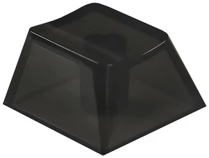 Elacgap Blank Crystal Transparent Black Keycaps PC Material 1U Cherry Profile R4 Keycap for MX switches Mechanical Keyboard Backlit (Cherry Transparent Black, 100pcs) Elacgap Blank Crystal Transparent Black Keycaps PC Material 1U Cherry Profile R4 Keycap for MX switches Mechanical Keyboard Backlit (Cherry Transparent Black, 100pcs)