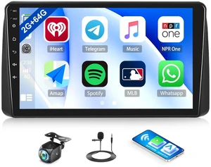 2+64G Android Car Stereo for Dodge Grand Caravan 2011-2020 Chrysler Town&Country 2011-2016 Grand Voyager 2011-2015 Carplay Android Auto 9 inch Touchscreen GPS Bluetooth FM/RDS WiFi SWC Backup Camera 2+64G Android Car Stereo for Dodge Grand Caravan 2011-2020 Chrysler Town&Country 2011-2016 Grand Voyager 2011-2015 Carplay Android Auto 9 inch Touchscreen GPS Bluetooth FM/RDS WiFi SWC Backup Camera