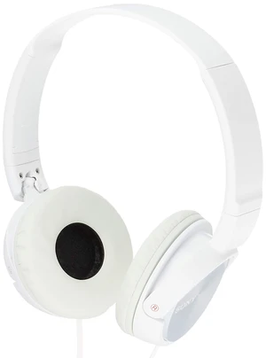 Sony MDRZX310-WQ Foldable Headphones - Metallic White Sony MDRZX310-WQ Foldable Headphones - Metallic White