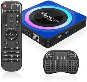 8K Android TV Box 13.0, 4GB 64GB Quad Core Dual WiFi BT with Mini Keyboard 8K Android TV Box 13.0, 4GB 64GB Quad Core Dual WiFi BT with Mini Keyboard