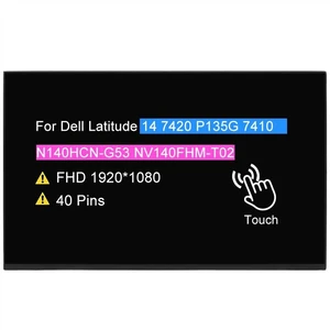 Screen Replacement for Dell Latitude 14 7420 P135G 7410 Screen Replacement for Dell Latitude 14 7420 P135G 7410