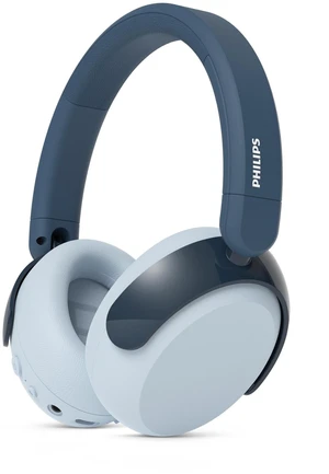 Philips TAK5500 Kids Wireless Over-Ear Bluetooth Headphones with Active Noise Canceling, 85dB Volume Limit, Audio Sharing - Real Teal Philips TAK5500 Kids Wireless Over-Ear Bluetooth Headphones with Active Noise Canceling, 85dB Volume Limit, Audio Sharing - Real Teal
