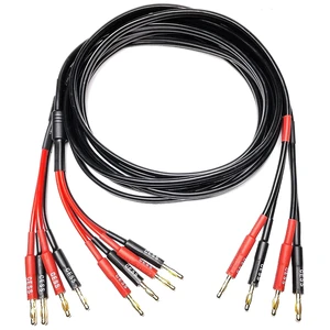 CNCESS Bi-Wire Banana Plug Splitter Speaker Cable, 2-Pack (6 feet) CNCESS Bi-Wire Banana Plug Splitter Speaker Cable, 2-Pack (6 feet)